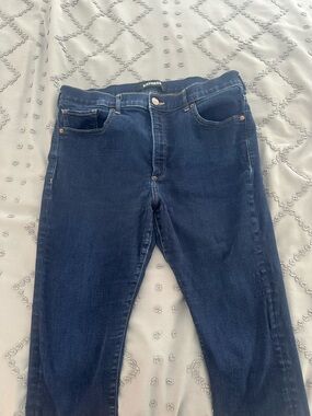 Express Women’s Stretch and Denim Perfect Ankle Legging High Rise Jeans 14R